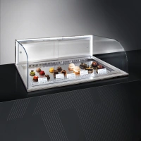 Встраиваемая горизонтальная кондитерская витрина ФИНИСТ Glassier Luxury GL-4