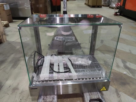 S01_Витрина тепловая Carboma AC45 HWB 0,7-1, настольная мармит