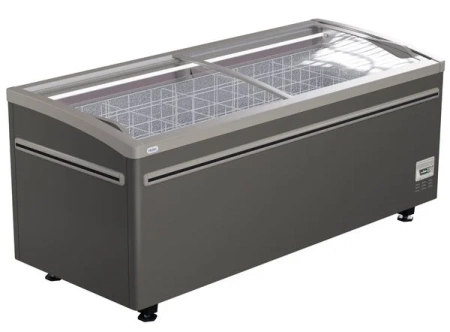 Ларь-бонета Haier GTS1850G с разделителями (серый)