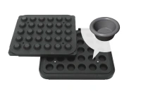 PAVONI ITALIA S.P.A. Форма O из сменного комплекта пластин серии PIASTRA