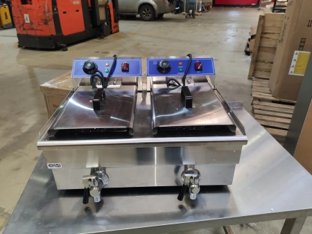 S01_Фритюрница EKSI HEF-10LT-2, с краном